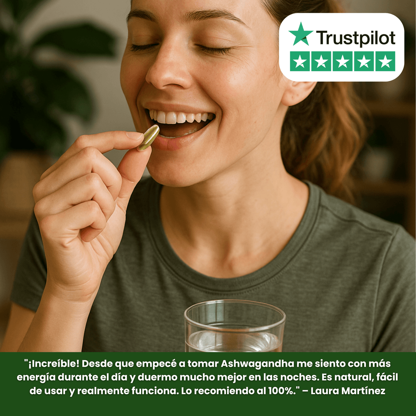 Ashwagandha + Resveratrol CalmVital™️ | Energía Natural, Mente Serena
