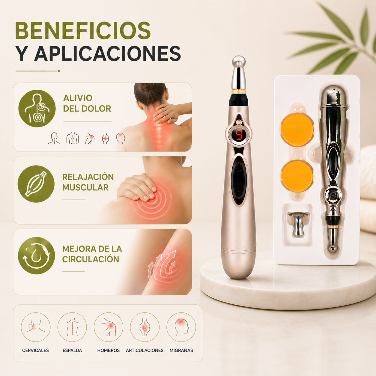 ¿Dolor, Estrés o Tensión Muscular? Relájate en Minutos con Nuestro Kit 2en1
