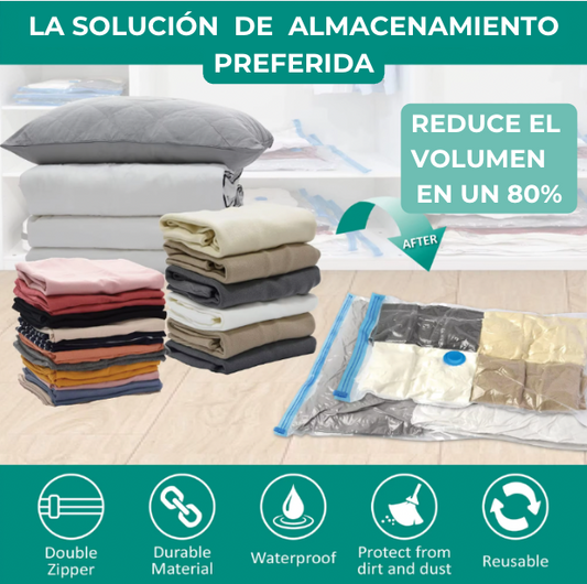 Transforme su Espacio con Bolsas de Empaque al Vacío