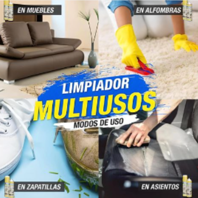 Espuma limpiadora - Oferta especial /                       Paga 1 Lleva 2  + Destapa Cañeria 🔥