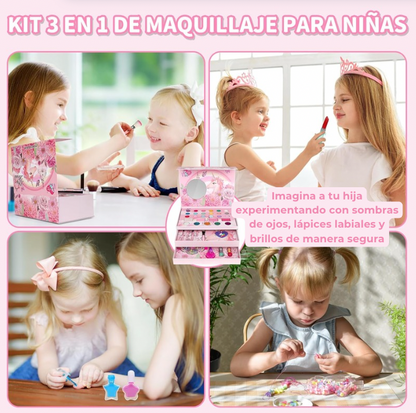 Set Maquillaje Niña Magic Beauty®   + Cuaderno de agua
