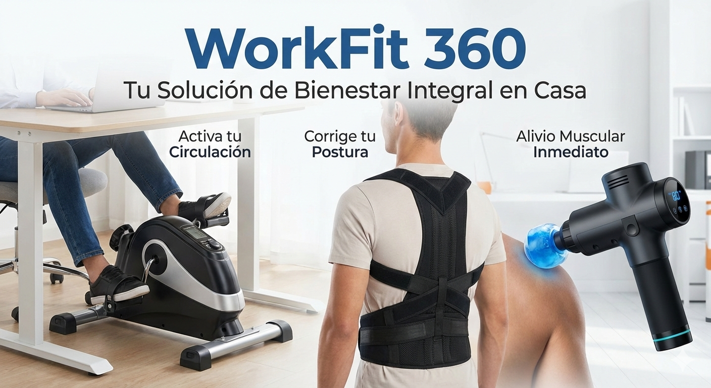 WorkFit 360™ | Sistema Inteligente de Bienestar y Recuperación Diaria