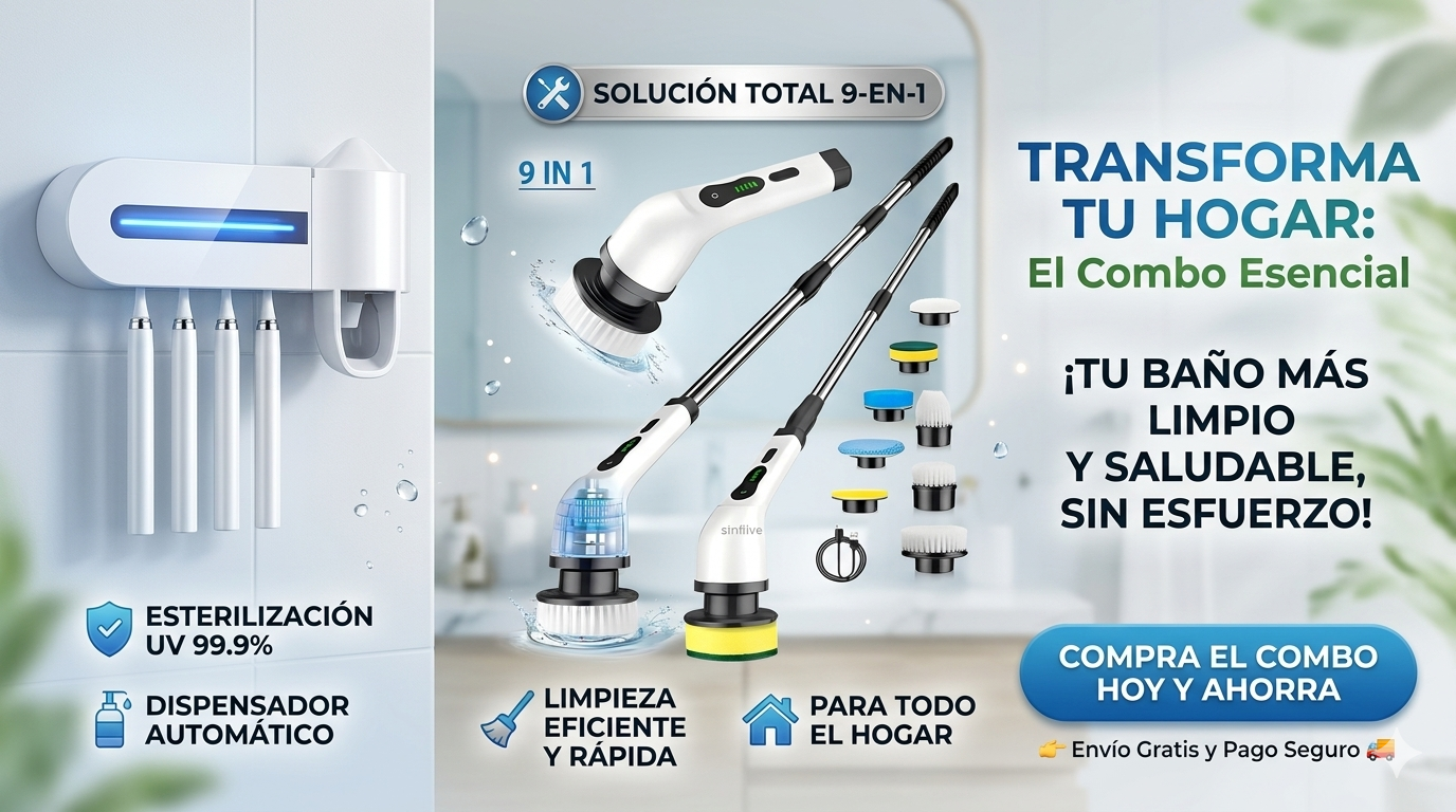 UltraClean ProTM | Sistema Inteligente de Limpieza Total del Baño