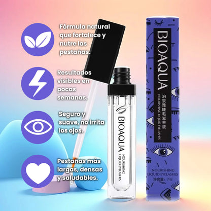 BIOAQUA™ | Pestañas más largas y fuertes en semanas