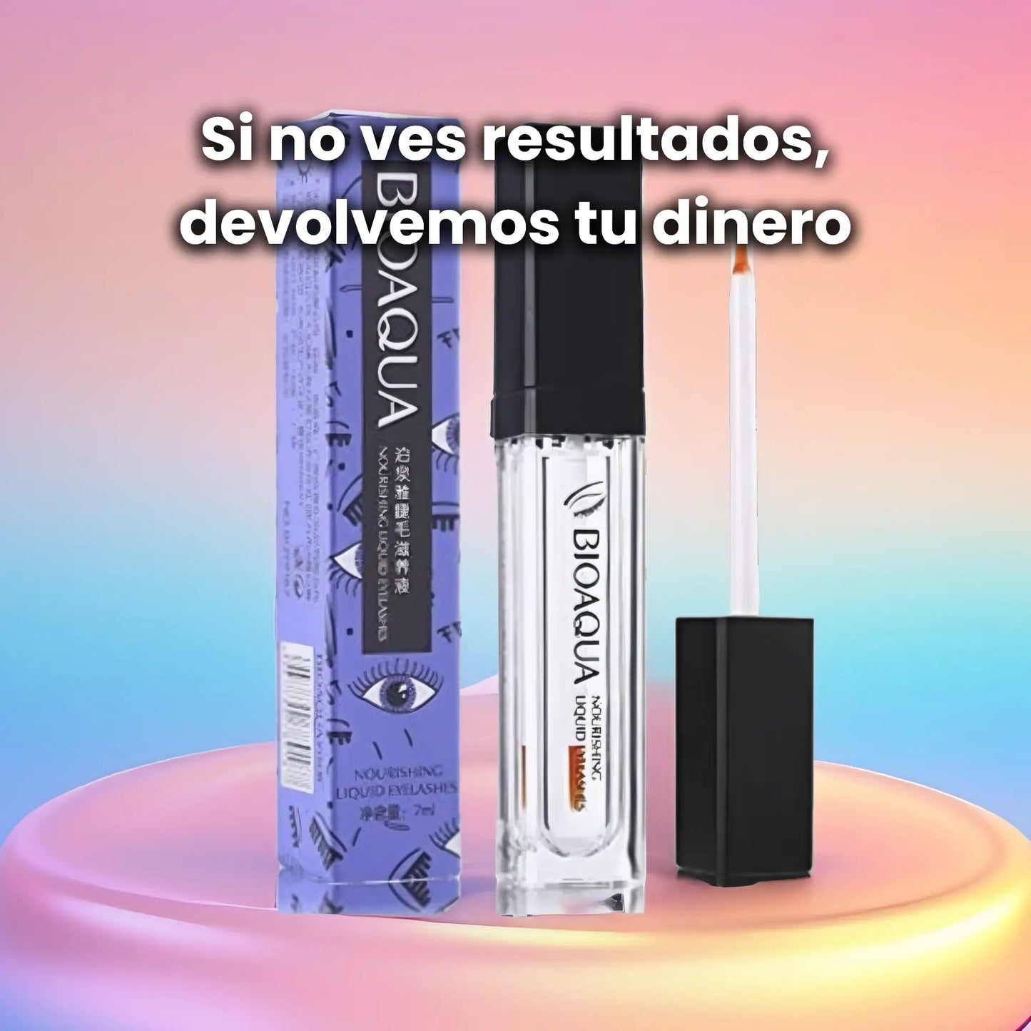 BIOAQUA™ | Pestañas más largas y fuertes en semanas