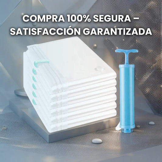 VacuumSeal™ | Set De 5 Bolsas 70*50 cm Maximiza Espacio, Protege y Organiza