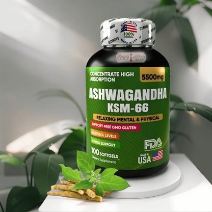Ashwagandha + Resveratrol CalmVital™️ | Energía Natural, Mente Serena