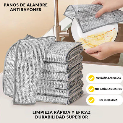 Paño Metalico Multiusos De Limpieza MetalFlex® 💥Compra 5 por $91.900 y lleva 5 gratis💥
