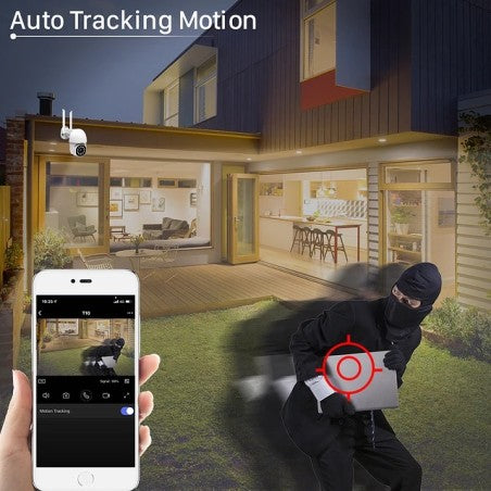 Guardian 360 Pro™ | Protege tu casa y tu moto en menos de 5 minutos (sin cables)